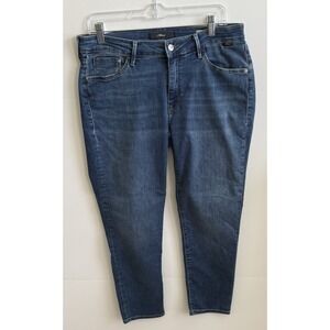 Mavi Emma Petite Slim Boyfriend Jeans Women's 32P Stretch Denim 32x26 Fast Ship